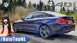 2018 BMW 4 Series Gran Coupe 440i xDrive REVIEW POV Test Drive by AutoTopNL