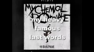 my heavy famous last words  my chemical romance x twenty one pilots mashup