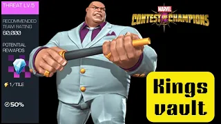 New Side Quest - Kings vault (Week 4) | How to fight kingpin easily | mcoc