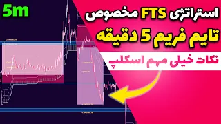 نکات مهم ترید در تایم فریم پنج دقیقه ای با استراتژی اسکلپ FTS / تنظیمات مهم 5m