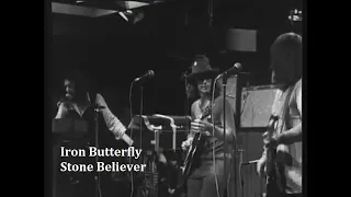 Iron Butterfly ~ Stone Believer ~ 1971 ~ Live Video, On Danish TV