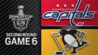 STANLEY CUP PLAYOFFS 2018 R2 G6: WASHINGTON CAPITALS VS PITTSBURGH PENGUINS