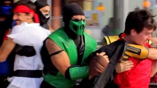 Mortal Kombat Vs Street Fighter! Kidnap Surprise!