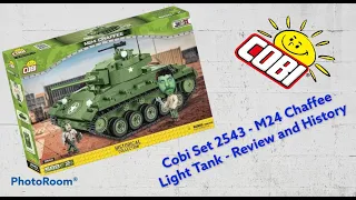 Cobi M24 Chaffee - Set 2543 - Review, Speed Build and History