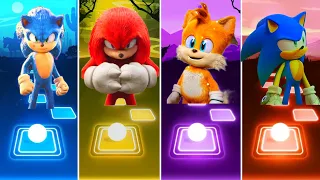 Sonic The Hedgehog 🆚 Knuckles The Echidna 🆚 Tails The Fox 🆚 Sonic Prime || Coffin Dance!! 🎯🎶