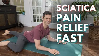 Sciatica Pain Relief Exercises for FAST Relief | David O Yoga