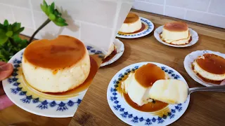 creme caramel senza forno con 3 ingredienti