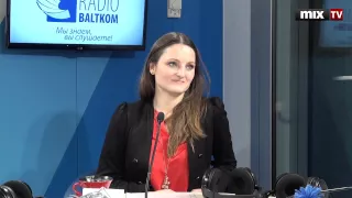 Директор фирмы "Help@Home" Инга Сергеенко в программе "Утро на Балткоме" . MIX TV