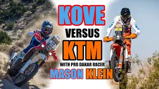 Kove 450 Rally Pro vs KTM 450 Rally: Dakar Pro Mason Klein Weighs In!
