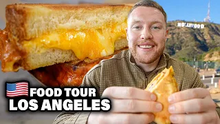 Los Angeles FOOD TOUR - Grilled Cheese Sandwich, Nashville Chicken, Hot Dogs | LA HOTSPOTS