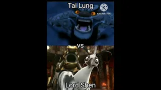 Tai Lung vs Lord Shen (Kung Fu Panda)