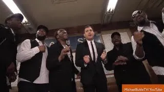 Michael Bublé Joins List of Famous Subway Singers