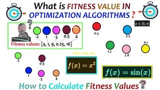 What is Fitness Value in Optimization? || Metaheuristic Optimization Algorithms || ~xRay Pixy
