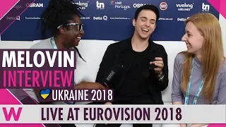 Mélovin (Ukraine) Interview @ Eurovision 2018 | wiwibloggs