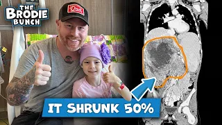 Her Tumor Shrunk 50% + Neuroblastoma MIBG Scan.