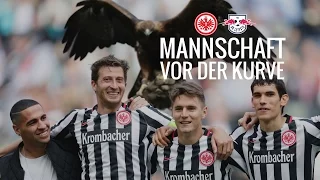 Mannschaft in der Kurve | Stimmung nach SGE-RBL