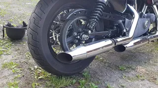 Harley Davidson Sportster Sound Kess Tech Klappenauspuff