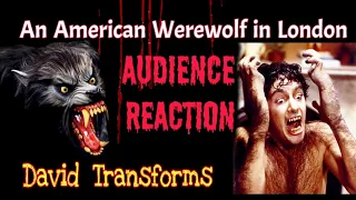 An American Werewolf in London - (Audience Reactions 1982 audio) - "David Transforms"