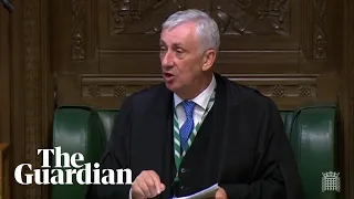 'Totally unacceptable': Speaker condemns sidelining of Commons over England lockdown delay