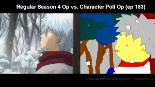 Gintama Character Poll Arc OP - norm vs. the staff parody ver.-