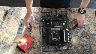 Installation RAM / CPU / M2 Nvme sur motherboard Québec