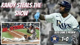 Rays and Astros DOMINATE ALDS Game 1 | Game 2 Preview