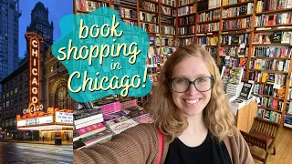 come book shopping with me in CHICAGO