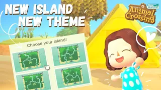 RESTARTING my Island with a NEW Theme | Let's Play | Animal Crossing New Horizons | ACNH