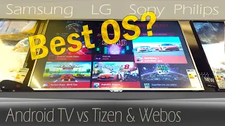 Best TVs - Samsung Tizen  vs LG Webos vs Android  TVs