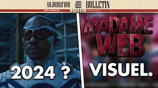 BULLETIN - CAPTAIN AMERICA 4 finalement en 2024 ?, visuel de MADAME WEB...