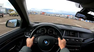 2014 BMW 520i 2.0L (184HP) POV TEST DRIVE