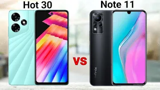 Infinix Hot 30 vs Infinix Note 11