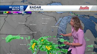 5/9 Scattered Showers Today