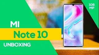 Xiaomi Mi Note 10 Unboxing hands on Review Price First Impression First Look