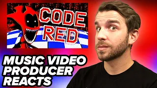 FATAL ERROR SONG Behind The Scenes | Music Video Creator Reacts to "Code Red" Music Video