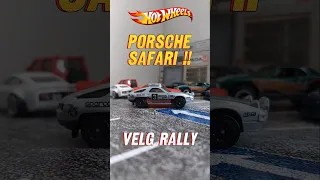 Cara Ganti Velg Hot Wheels Custom Porsche Safari #shorts #hotwheels #hotwheelscustom #diecastcars