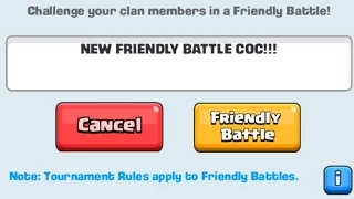 NEW FRIENDLY BATTLE UPDATE - Clash of Clans