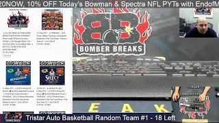 Welcome to BomberBreaks.com Thursday Live Sports Card Group Breaks, Welcome!