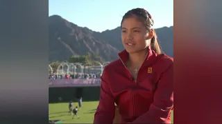 Emma Raducanu's Interview after her First win in the Desert @indianwellsMaster / Bnp Paribas Open22