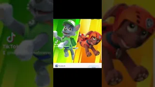 Paw Patrol Rocky and Zuma edit