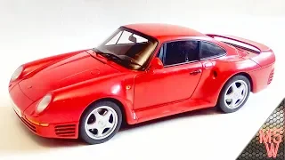 Porsche 959 building step by step part #1