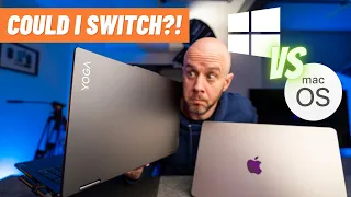 MacBook Air FANBOY tries Lenovo Yoga 7i!