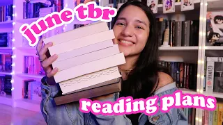 JUNE TBR 🧚‍♀️📚 all the books i want to read this month
