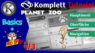 Planet Zoo: Komplett-Tutorial #1 - Menü Navigation Oberfläche