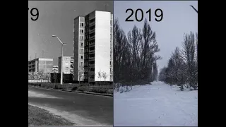 Чернобыль ☢️ до и после 😱