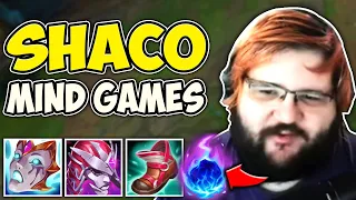 PINK WARD MAKES YOU QUESTION REALITY!! (SHACO MIND GAMES) - League of Legends