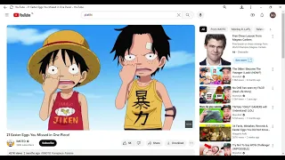 YouTube   21 Easter Eggs You Missed in One Piece!   YouTube 2023 10 04 16 17 05