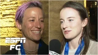 Megan Rapinoe, Rose Lavelle share emotions of World Cup Final victory | 2019 Women’s World Cup