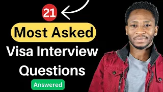 21 Most Common F1 Visa Interview Questions Answered + tips #f1visainterview #f1visa