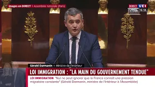 Gérald Darmanin : "la main du gouvernement est tendue aux Français"